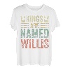 Kings Are Named Willis Shirt Lustiger Personalisierter Name T-Shirt