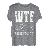 WTF Wo ist Fish Fishing Humor Fisherman Apparel T-Shirt