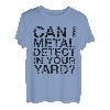 Metalldetektor Metalle Schmutz Angeln Metalldetektor Detektor T-Shirt