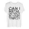 Metalldetektor Metalle Schmutz Angeln Metalldetektor Detektor T-Shirt