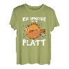 Plattfisch Angeln Spruch Hapfox Scholle Fisch T-Shirt
