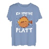 Plattfisch Angeln Spruch Hapfox Scholle Fisch T-Shirt