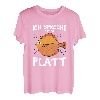 Plattfisch Angeln Spruch Hapfox Scholle Fisch T-Shirt