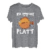 Plattfisch Angeln Spruch Hapfox Scholle Fisch T-Shirt