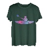 Kajak-Paddel Kajak-Silhouette T-Shirt