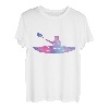 Kajak-Paddel Kajak-Silhouette T-Shirt