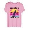 Encinitas Retro 80er Jahre Style Souvenir Beach T-Shirt