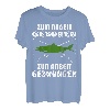 Angler Spruch Zum Angeln Geboren Köder Angelrute Fischer T-Shirt