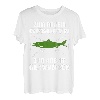 Angler Spruch Zum Angeln Geboren Köder Angelrute Fischer T-Shirt