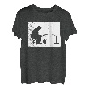 Eis- oder Schnee-Angeln, Colorado-Karte T-Shirt