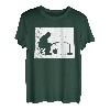 Eis- oder Schnee-Angeln, Colorado-Karte T-Shirt