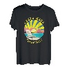 Costa Mesa Retro Sonnenuntergang & Strandurlaub T-Shirt