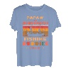 Herzliche Freunde fürs Leben beim Angeln von PAPAW Enkelinnen T-Shirt