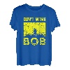Don't Wind Bob Lustige Angelrute Angelrute Papa T-Shirt