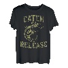 Fangen Befreien Fischen Fischer Angler Boot Fisch Geschenk T-Shirt