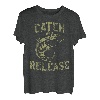 Fangen Befreien Fischen Fischer Angler Boot Fisch Geschenk T-Shirt