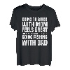 Mit Mama Bingo Gehen Oder Mit Papa Angeln Gehen T-Shirt