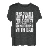 Mit Mama Bingo Gehen Oder Mit Papa Angeln Gehen T-Shirt