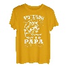 Herren Angler Mein Lieblings Angel Kumpel nennt mich Papa T-Shirt