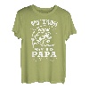 Herren Angler Mein Lieblings Angel Kumpel nennt mich Papa T-Shirt