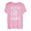 Herren Angler Mein Lieblings Angel Kumpel nennt mich Papa T-Shirt