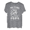 Herren Angler Mein Lieblings Angel Kumpel nennt mich Papa T-Shirt