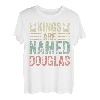 Kings Are Named Douglas-Shirt, lustig, personalisierbar T-Shirt