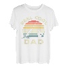 Herren Angler Papa Fliegenfischen Vater Forelle Angeln Vatertag T-Shirt