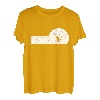 Herren Einfarbiger Fischer T-Shirt