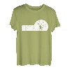 Herren Einfarbiger Fischer T-Shirt