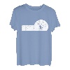 Herren Einfarbiger Fischer T-Shirt