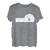 Herren Einfarbiger Fischer T-Shirt