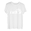 Herren Einfarbiger Fischer T-Shirt