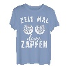 Herren Zeig mal deine Zapfen Angeln Lustiger Angler T-Shirt