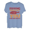 Lustiger Fischerspruch Angelliebhaber Angelsport T-Shirt