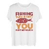 Lustiger Fischerspruch Angelliebhaber Angelsport T-Shirt