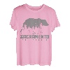 Sacramento California Bear Grizzly Pride im Freien, Vintage-Stil T-Shirt