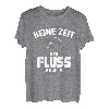 Keine Zeit Der Fluss Ruft Angler Fischer T-Shirt