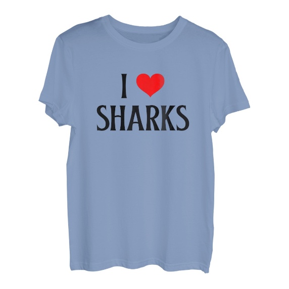 i love sharks t shirt