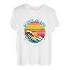 Block Island Retro 1980er Jahre Stil Rhode Island Beach T-Shirt