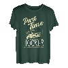 Herren Funny Full Time Dad Part Time Hooker Barschangler & Fisher T-Shirt