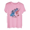 Retro Angler Flammen Fischer Vintage Angelrute Fisch T-Shirt