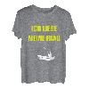 Ich liebe meine Frau | Angler Spruch Fischen Männer Angeln T-Shirt