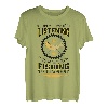 Lustiges Angeln für Männer und Frauen, Forellen, Barsch, Angler, Urlaub T-Shirt
