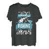 Angeln, sprechen Sie mit mir selbst, wenn Sie manchmal fischen   Expertenrat T-Shirt