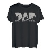 Vintage Barschangeln Dad Man The Myth The Legend Fisherman T-Shirt