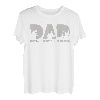 Vintage Barschangeln Dad Man The Myth The Legend Fisherman T-Shirt