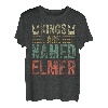Lustiger personalisierter Name Shirt Kings Are Named Elmer T-Shirt