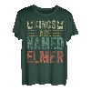 Lustiger personalisierter Name Shirt Kings Are Named Elmer T-Shirt