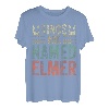 Lustiger personalisierter Name Shirt Kings Are Named Elmer T-Shirt